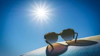 Zon in de zomer