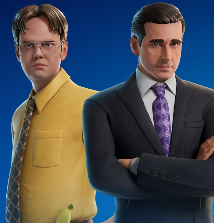 Fortnite laat zien dat het nog altijd de koning is van samenwerkingen door de introductie van skins rondom The Office.