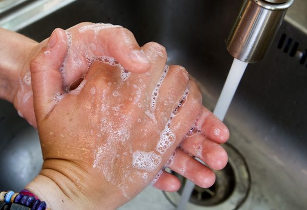 handen wassen schoonmaken desindecteren schoon