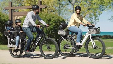 Elektrische fiets e-bike Flyer L885 kinderen ouders