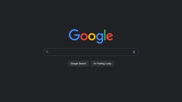 Donkere modus Google