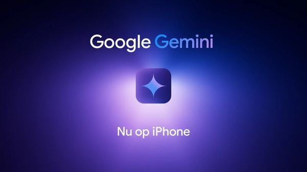 iPhone-gebruikers kunnen niet meteen los met Google Gemini Live