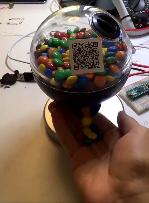 Bitcoin snoepautomaat