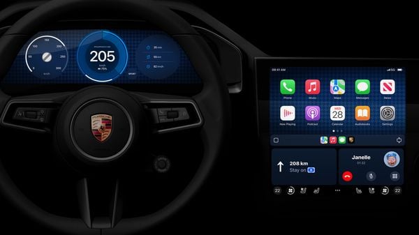 Aston Martin en Porsche showen nieuwe versie Apple CarPlay