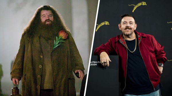 Rubeus Hagrid uit de Harry Potter series wordt mogelijk vertolkt door Nick Frost.