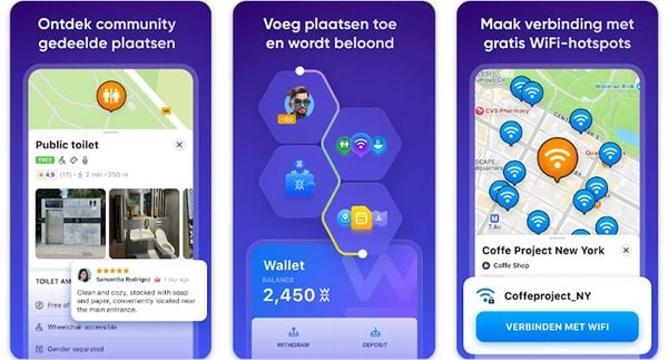 Deze apps laten je overal gratis wifi vinden