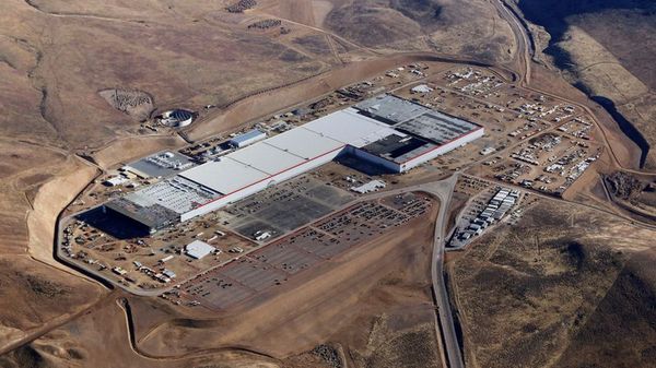 Tesla Gigafactory voor productie batterijcel Model 3