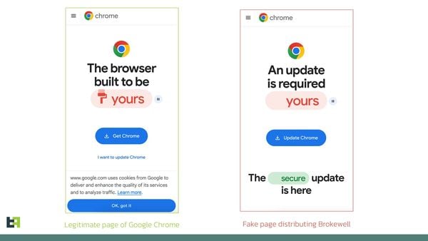 Gevaarlijke Android-malware is vermomd als Chrome-update