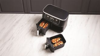 Deze grote dubbellade airfryer van Ninja is nu in de aanbieding erg goedkoop korting deal