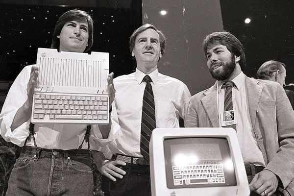 Steve Jobs John Sculley Steve Wozniak