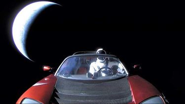 Starman Tesla Roadster Elon Musk Westworld