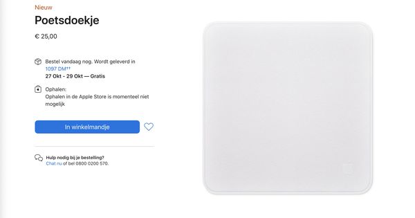 Apple Macbook Pro doekje.