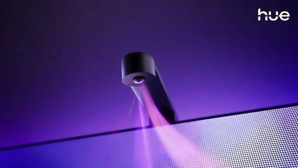 Philips Hue werkt naar verluidt aan een nieuw systeem om het beeld van je tv te synchroniseren met de lampen in je huis en achter je tv.