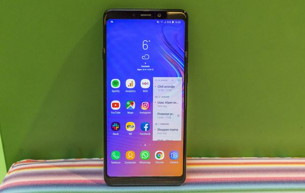Samsung Galaxy A9 2018 review design