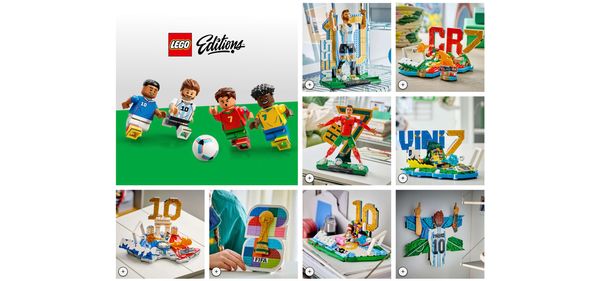 Het Wereldkampioenschap voetbal ligt om de hoek en Lego vond het hoog tijd om een groot aantal voetbalsets uit te brengen van de grootste teams en spelers.