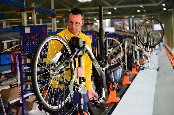 Gazelle elektrische fiets e-bike fabriek