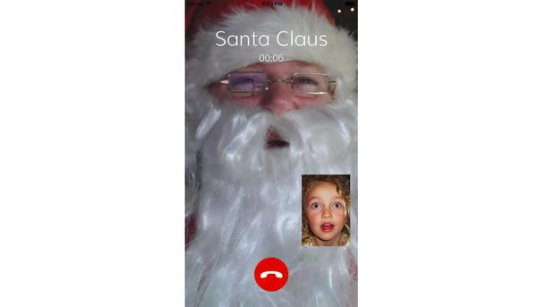 video call santa app kerst 2020