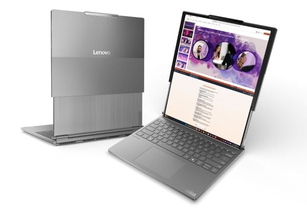 Een oprolbaar scherm zou handig kunnen zijn om van een klein apparaat een apparaat te maken met een groot scherm. Lenovo zou werken aan de eerste laptop met zo'n scherm.