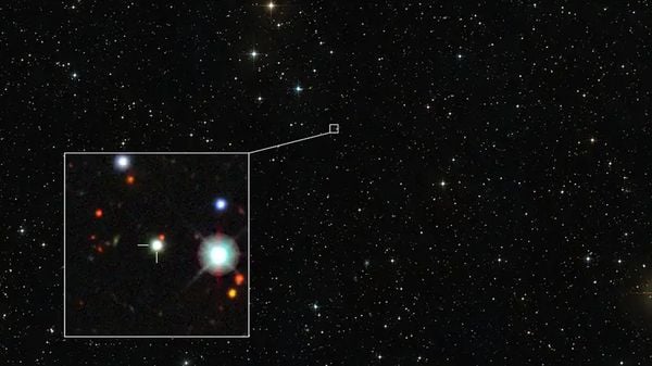J0529-4351: zwart gat ontdekt door wetenschappers