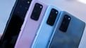 De Samsung Galaxy S20 in verschillende kleuren