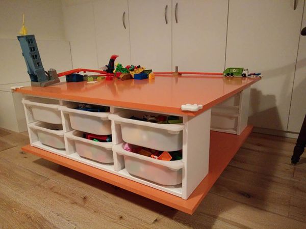 Ikea hack mobiele speeltafel
