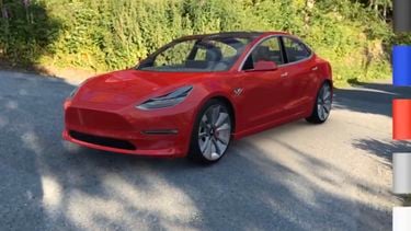 Tesla Model 3 ARKit app