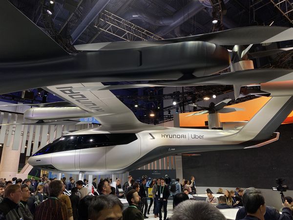 CES 2020 Hyundai vliegende auto
