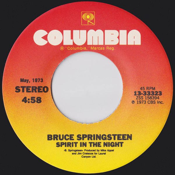 Bruce Springsteen - Spirit in the Night lp's