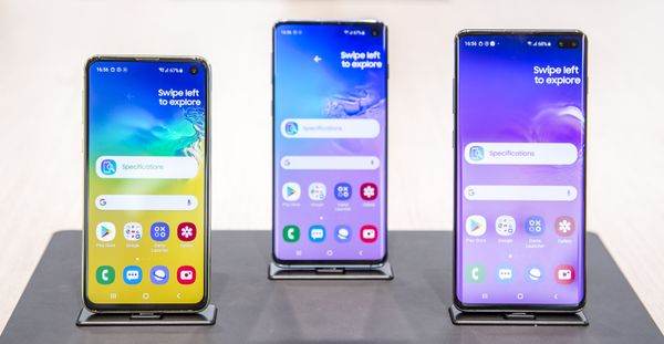 Samsung Galaxy S10e preview familie