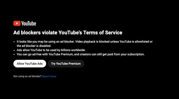 YouTube's tegenoffensief: adblockers verleden tijd met (smerig) trucje