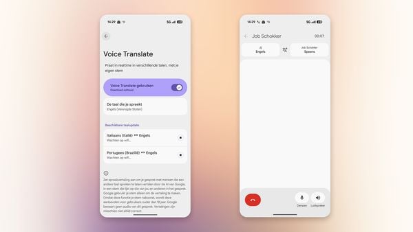 De Google Pixel 10 heeft een wel erg opvallende vertalingsfunctie voor telefoongesprekken en deze is nu in Nederland te gebruiken.
