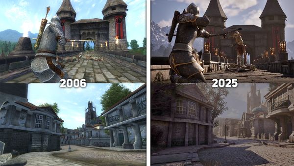 De nieuwe remaster van Elder Scrolls 4 Oblivion is nu uit en is stiekem wel iets meer dan een remaster