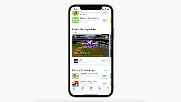 in-app events app store