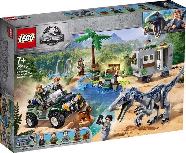 LEGO Jurassic World Confrontatie met Baryonyx: de Schattenjacht - 75935 Sinterklaas Black Friday