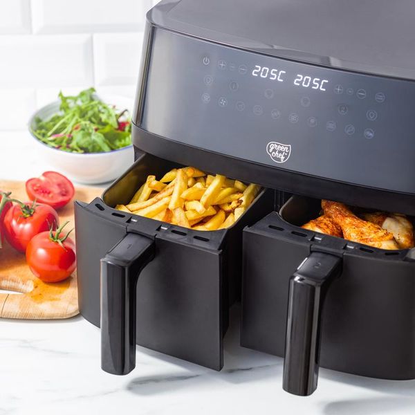 Action gooit dubbele airfryer in de aanbieding