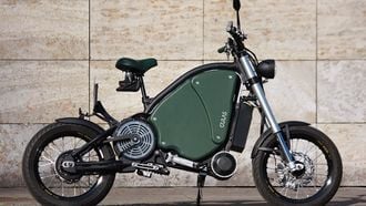 Gulas Pi1S elektrische motorfiets met pedalen